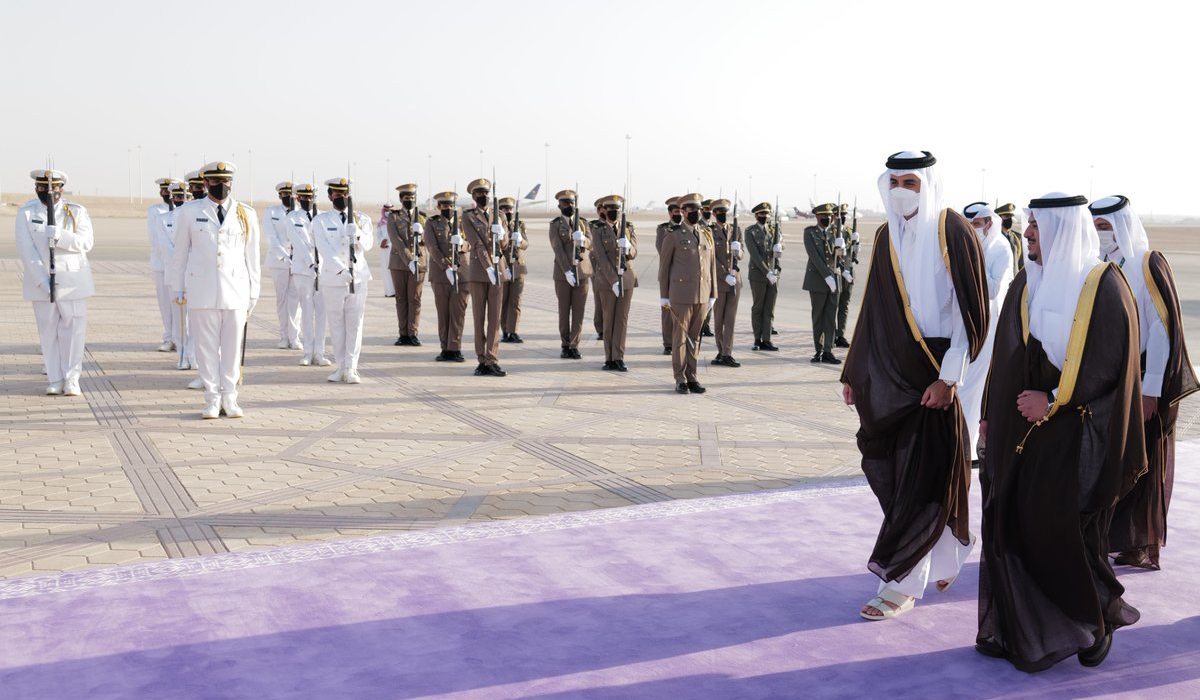 Amir Arrives in Riyadh